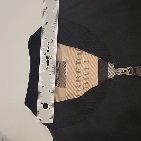 Burberry Brit‎ Womens Bomber Jacket, Black, Size L - Picture 13 of 16